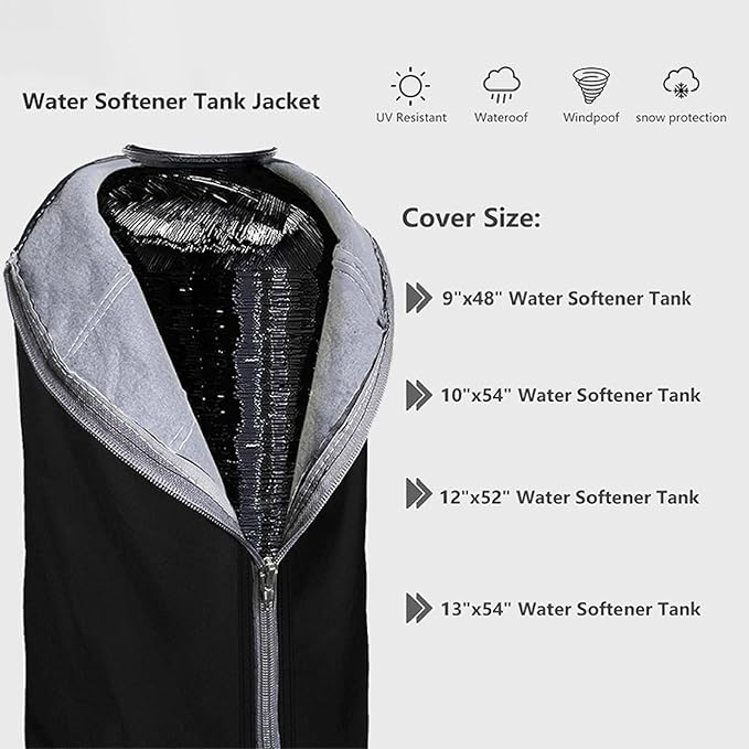 Water Softener Cover – Heavy Duty Tank Protection Fabric, Waterproof Equipment - Image 7