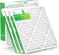 20x20x1 Air Filter 6 Pack, Durable MERV 8 Pleated Home HVAC AC Furnace Filters by TrightFilters