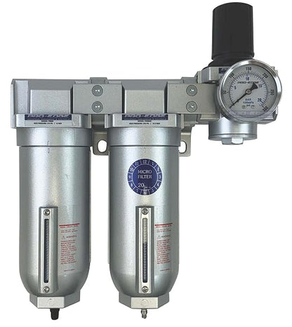1" NPT Industrial Moisture Removing Particulate Filter Water Separator and Oil - Image 3