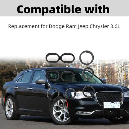 Engine Oil Filter Housing O Ring Seal Kit 68191356AA Replacement - Image 5