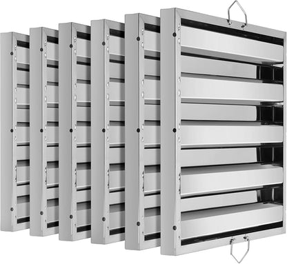 New Star Foodservice 54385 Stainless Steel Hood Filter 20" W x 20" H by NewStarFoodservice