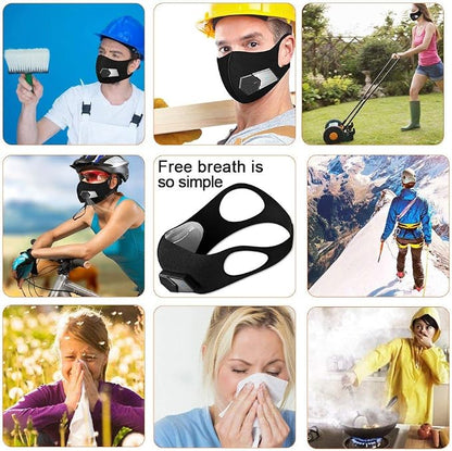 LSGTT Personal Smart Electric Air Face Mask, Reusable Wearable Air Purifiers - Image 5