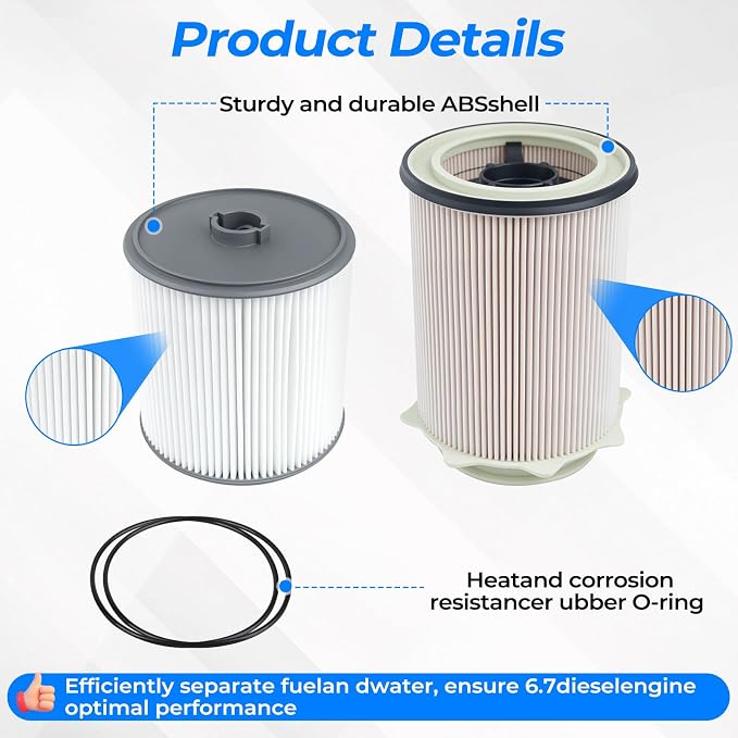 6.7L Cummins Fuel Filter Water Separator set - Image 5