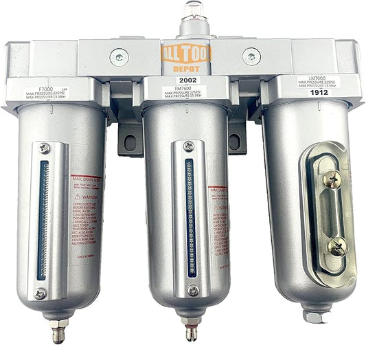 1/2" NPT HEAVY DUTY Industrial Grade 3 Stages Filter Coalescing Desiccant Dryer by AllToolDepot
