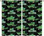 Kids Agriculture Machine Window Curtains, Farm Equipment Tractors Transport by SHElifestyle
