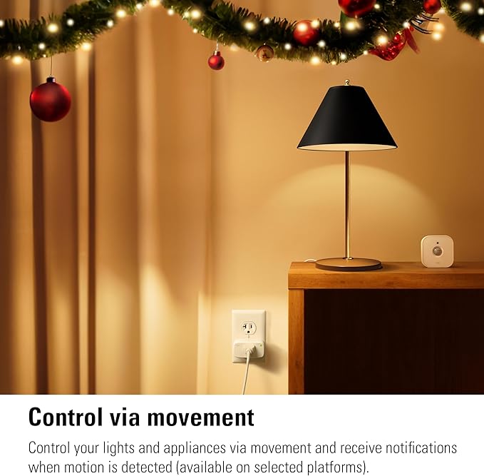 Eve Motion (Matter) 3-Pack – Smart Motion and Light Sensor, IPX3, Automatic Activation of Devices, Future-Proof, Works with Apple Home, Alexa, Google Home, SmartThings, requires Thread Border Router