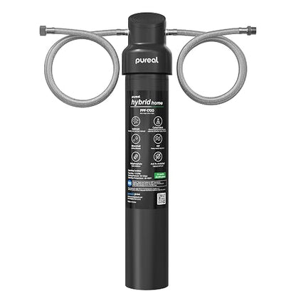 Pureal Hybrid Home PPU-1700K Under Sink Water Filter System, 20K Gallons by PUREAL