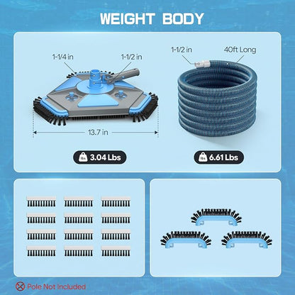 UIRWAY Upgrade Pool Vacuum Head - Image 2