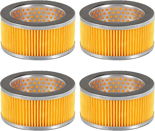 PATIKIL 4.2 x 2 Inch Air Compressor Intake Paper Filter 4 Pack Piston Type Air by PATIKIL