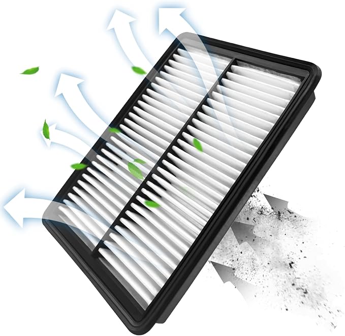 Engine Air Filter NAPE07 Fits for Mazda 2014-2018 Mazda 3, 2012-2018 Mazda 3 - Image 2