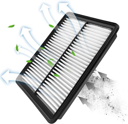 Engine Air Filter NAPE07 Fits for Mazda 2014-2018 Mazda 3, 2012-2018 Mazda 3 - Image 2