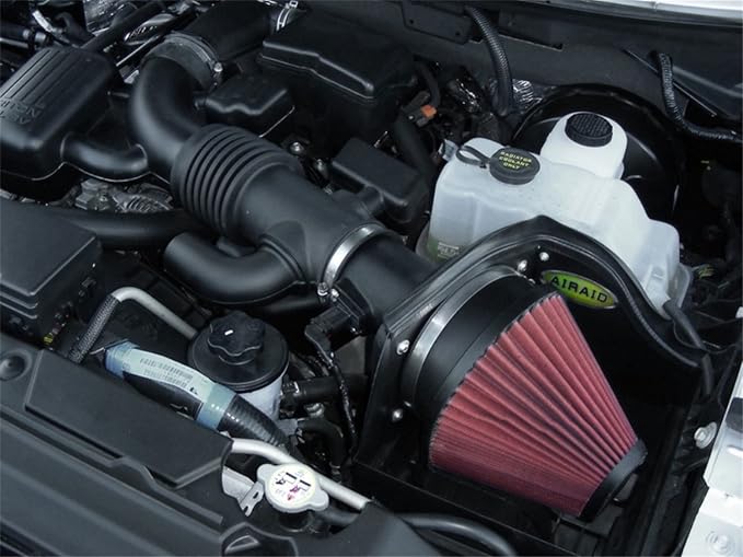 AIRAID Cold Air Intake System by K&N: Increased Horsepower, Cotton Oil Filter: - Image 7