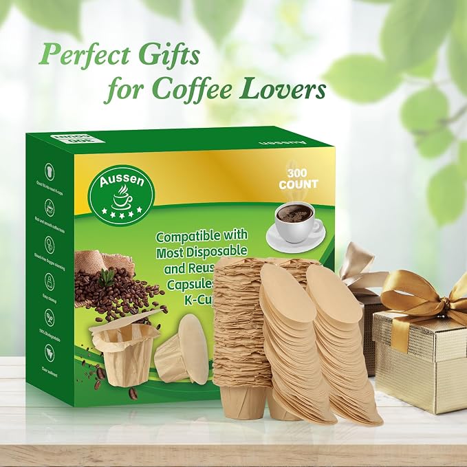 Aussen Disposable Coffee Paper Filters Replacement Kerig Filter Fit All Keurig - Image 7