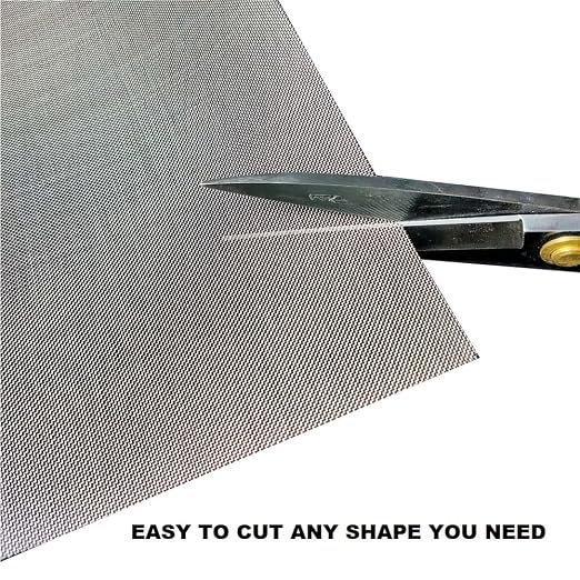 Stainless Steel Mesh Screen #60Mesh -Size:15.7"x47.2" SS304 Wire Mesh Screen - Image 6
