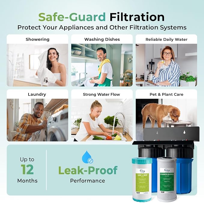 iSpring WGB21B-KS 2-Stage Whole House Water Filtration System - Image 5