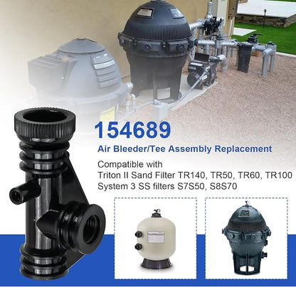 154689 Air Bleeder Tee Assembly Replacement - Image 3