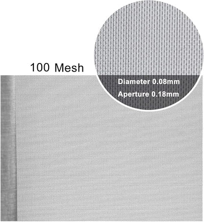 Stainless Steel Woven Wire Mesh Stainless Steel Wire Mesh 100 Mesh Filter - Image 2
