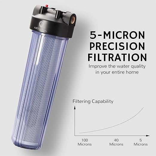 Airthereal Whole House Water Filter Housing, Pre-Filtration System - Image 2