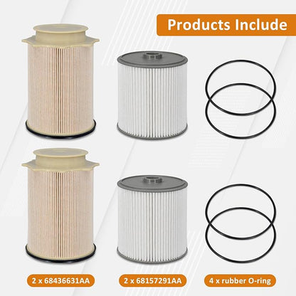 Marsram Fuel Filter for Ram 2500 3500 4500 5500 6.7 Cummins Diesel, Fuel - Image 5