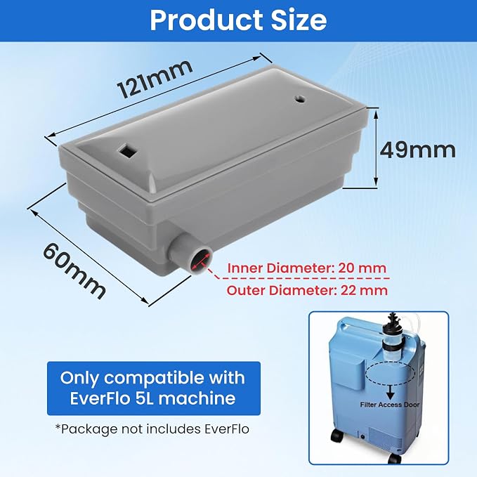 Oxygen Concentrator Intake Filter Compatible - Image 2