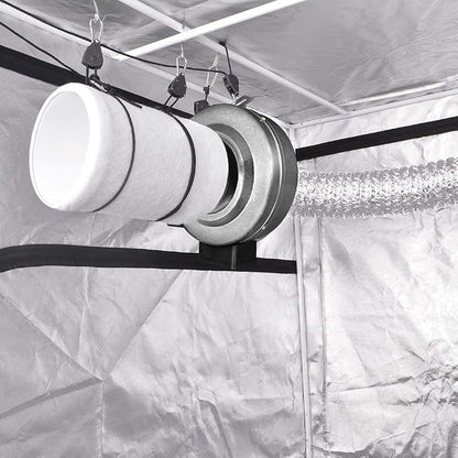 iPower 6 Inch 442 CFM Inline Fan Filter 25 Feet Ducting Combo - Image 9
