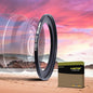 55mm Lens to 62mm Camera Lens Adapter, 55mm to 62mm Filter Step-up Ring Adapter by AMOTOK