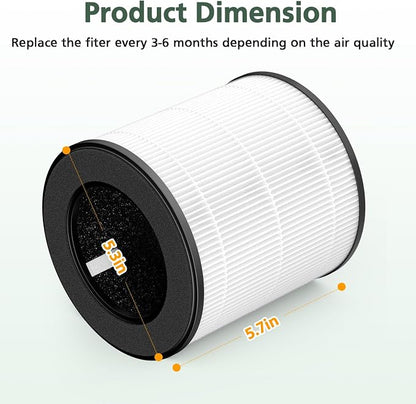 B-D02L Air Purifier Replacement Filter, Compatible - Image 5