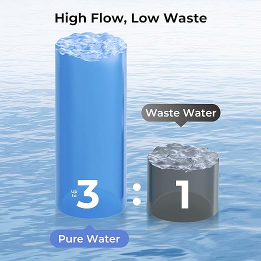 iSpring RCC2AK-UV, Upgraded 200 GPD, UV pH+ Reverse Osmosis System, 7-Stage RO - Image 4