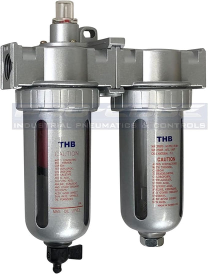 1/2" Compressed air in line Filter & Desiccant air Dryer Combination FLM12 - Image 2