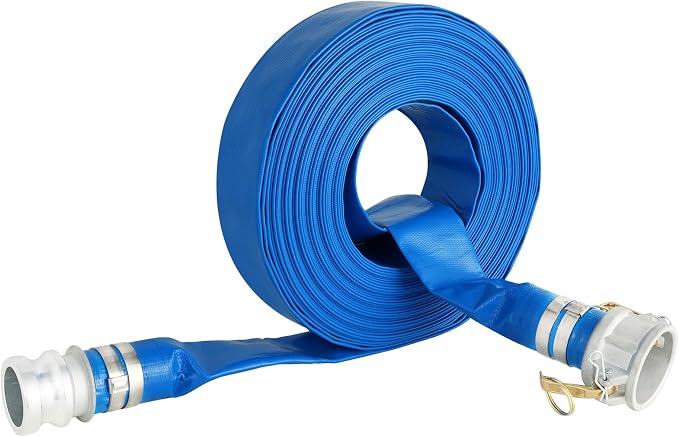 2" x 100 ft Backwash Hose for Swimming Pools, Heavy Duty PVC Water Lay Flat - Image 6