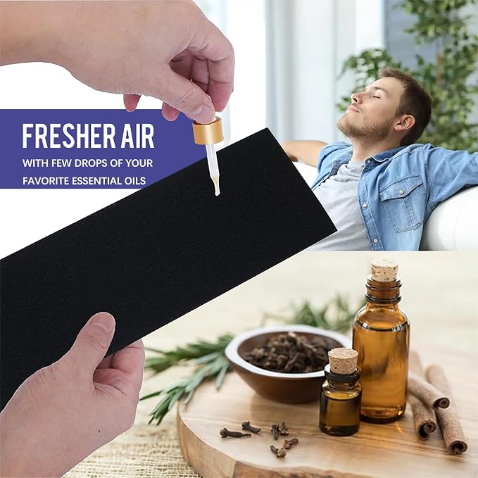 Air Vent Filter 4 x 10 Inch 14-Pack Activated Charcoal, Air Vent Floor Heater - Image 4