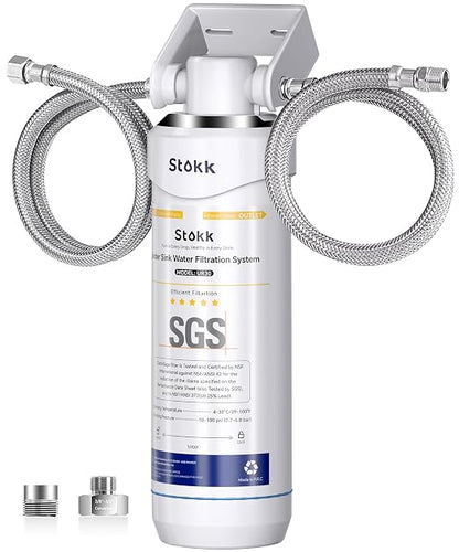 Stokk UR30 Under Sink Water Filter, 16000 Gallons Under Counter Water Filter by Follow