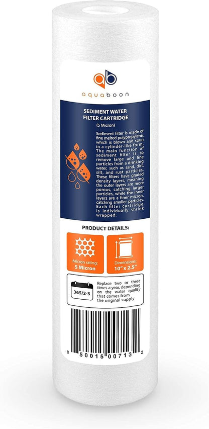 Aquaboon 5 Micron 10 x 2.5 Sediment Filter - Image 8