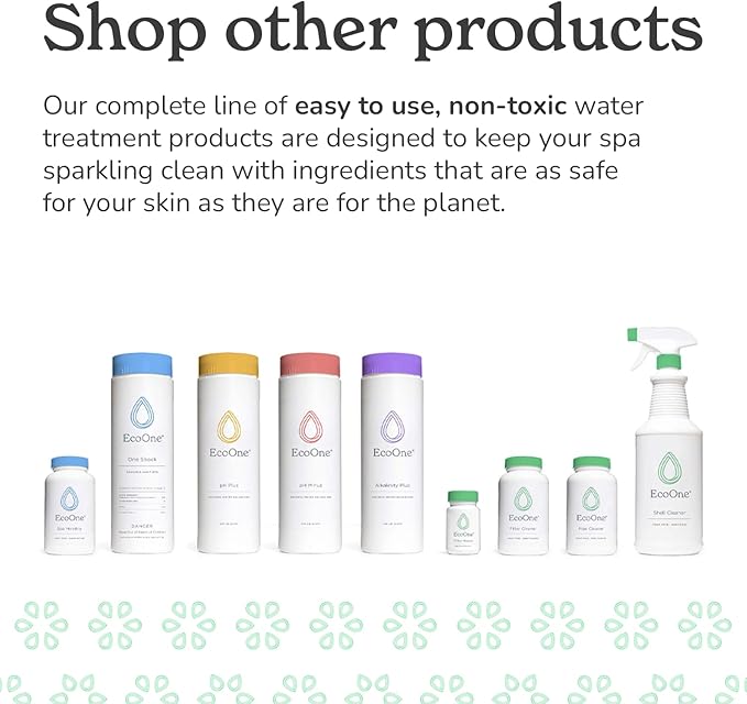 Shell Cleaner by EcoOne | All-Natural, Fragrance-Free Spa & Hot Tub Surface - Image 6