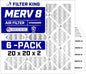 Filter King 20x20x2 Air Filter | 6-PACK | MERV 8 HVAC Pleated A/C Furnace by FilterKing