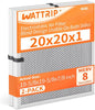 2-Pack 20x20x1 MERV 8 Reusable & Washable Electrostatic Air Filters by BreatheSmartLiveClean