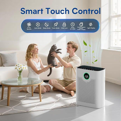 Air Purifiers for Home Large Room up to 3000 ft², VNIUP H14 True HEPA Air - Image 7