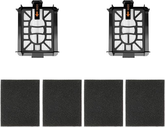 2 Pack Base Post-Motor HEPA Filters Replacement Parts Kit by PAYUDAL