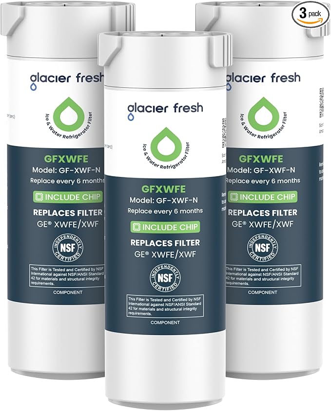 GLACIER FRESH Water Filter Compatible by GLACIERFRESH