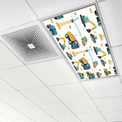 4 Pcs Fluorescent Light Covers for Ceiling Lights Seamless Construction - Image 6