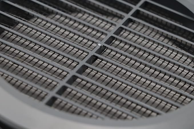 Graphite/Gray 5" Inch Round Ventilation Grille - Image 6
