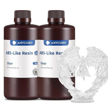ANYCUBIC 2nd Gen Resin Technology ABS-Like Resin 2.0 Bundle, 3D Printer Resin by ANYCUBIC