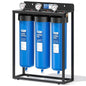 HQUA WF3-02 3-Stage Free-Standing Whole House Water Filtration System, by HQUA