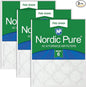 Nordic Pure 14x30x1 Poly Green MERV 6 AC Furnace Air Filters – Reduces Dust by NordicPure