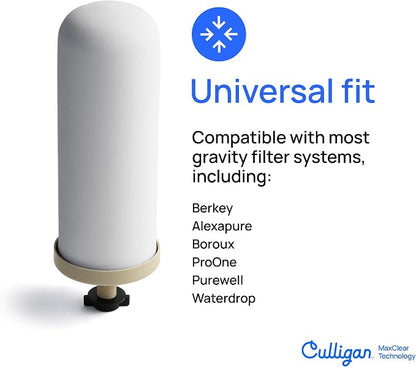 Culligan MaxClear 7” Gravity Water Filter Replacement Compatible - Image 3