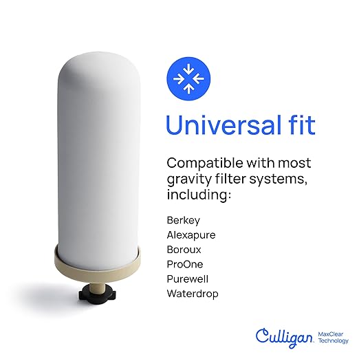 Culligan MaxClear 2.25 Gallon Gravity Water Filter System, Polished - Image 5