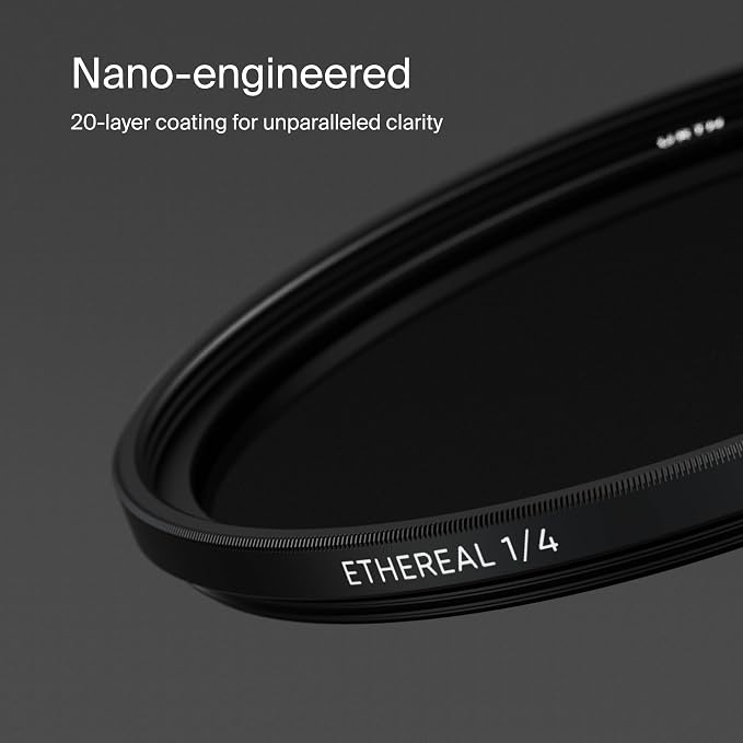 Urth 77mm Ethereal Black Mist ¼ Diffusion Lens Filter - Image 4