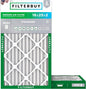 Filterbuy 16x25x2 Air Filter MERV 8 Essential Dust & Allergy Defense, by Filterbuy