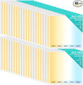 Aphyni 42 Pack 2x2 LED Flat Panel Light, Dimmable Office Kitchen Flush Mount Ceiling Light Panel,Bright 6500LM,Dimmable,Selectable Features, 3000K/4000K/5000K/5700K/6500K, 30W/35W/40W/45W/50W