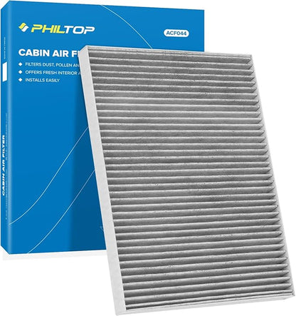 PHILTOP Cabin Air Filter w/Activated Carbon, Compatible by PHILTOP